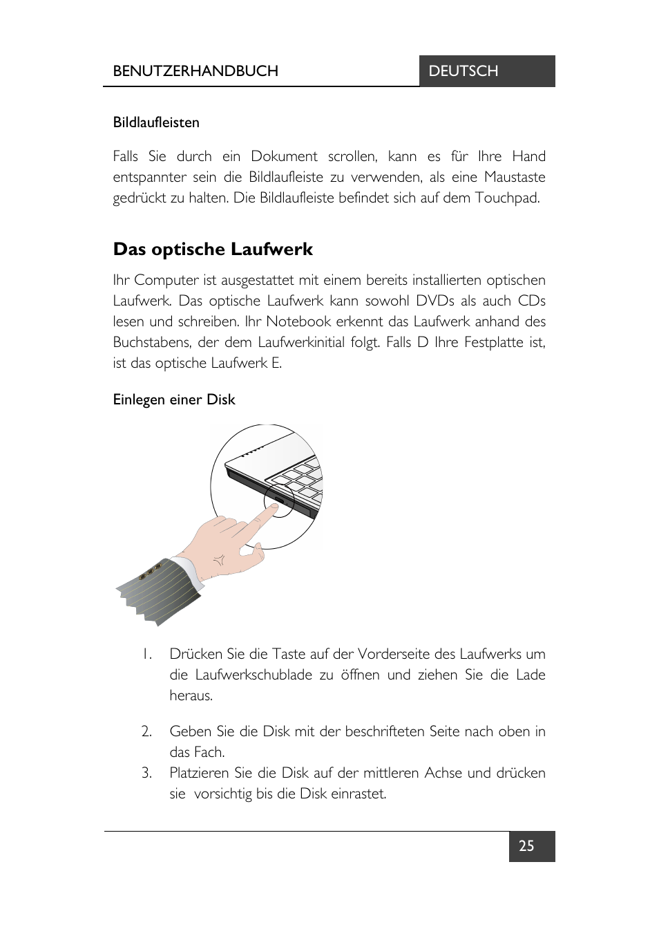 Das optische laufwerk | chiliGREEN X7 User Manual | Page 30 / 198