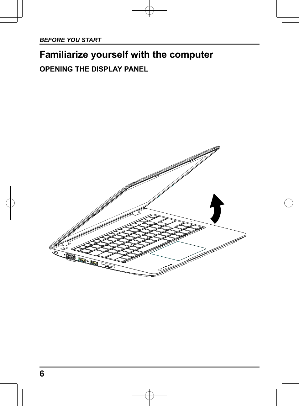 Familiarize yourself with the computer | chiliGREEN X501H User Manual | Page 6 / 22