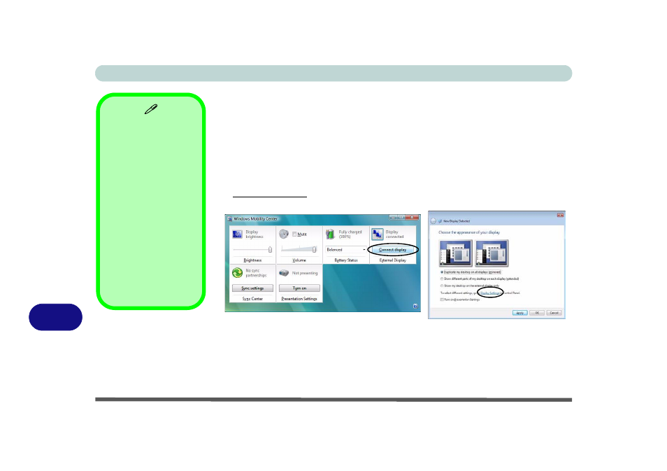 Attaching other displays | chiliGREEN W760K User Manual | Page 164 / 230