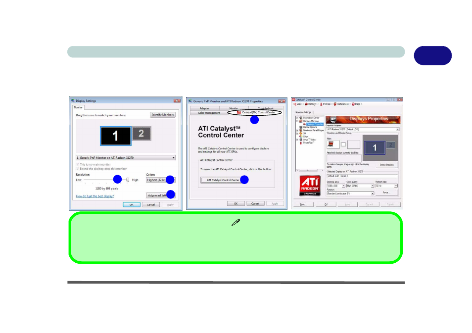 Display devices & options, Display devices & options -21 | chiliGREEN W760K User Manual | Page 43 / 230