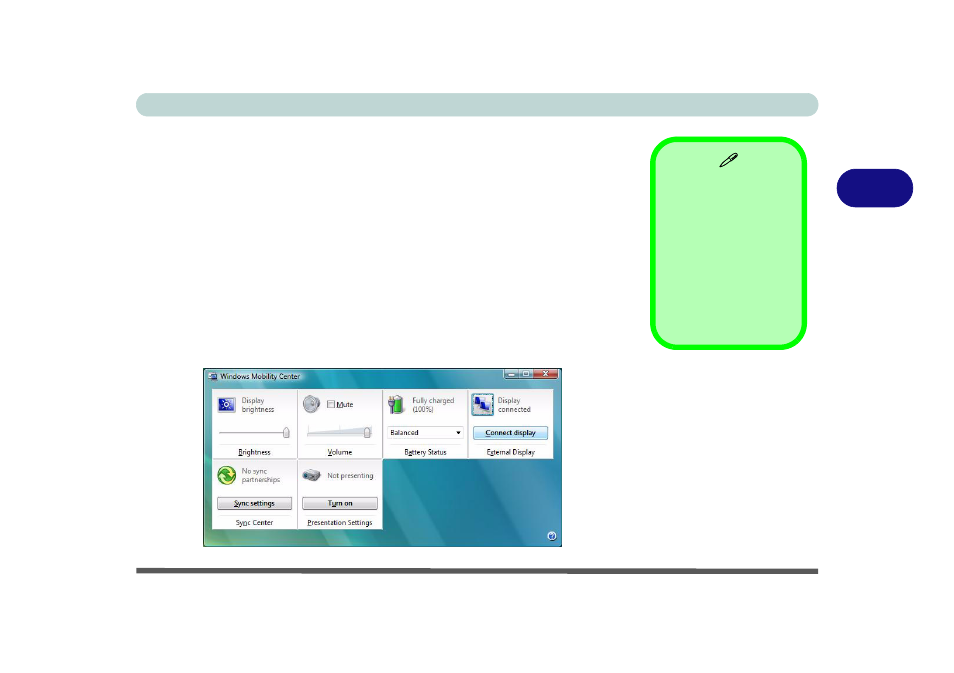 Conserving battery power, Conserving battery power -11 | chiliGREEN W760K User Manual | Page 65 / 230