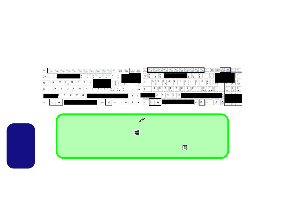 Tastiera, Italiano | chiliGREEN W550SU2 User Manual | Page 99 / 114