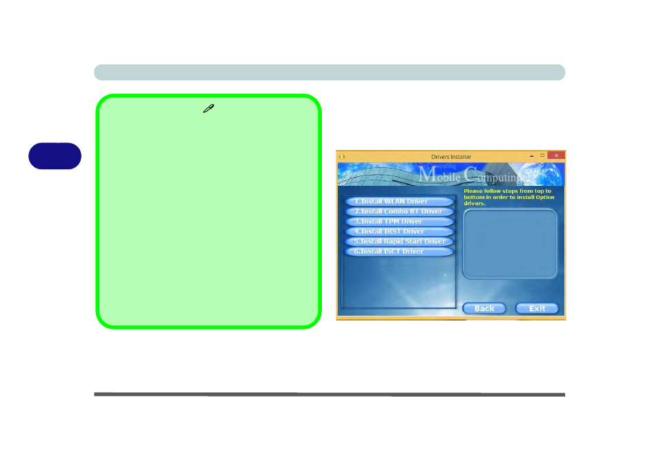 Optional drivers | chiliGREEN W550SU2 User Manual | Page 110 / 256