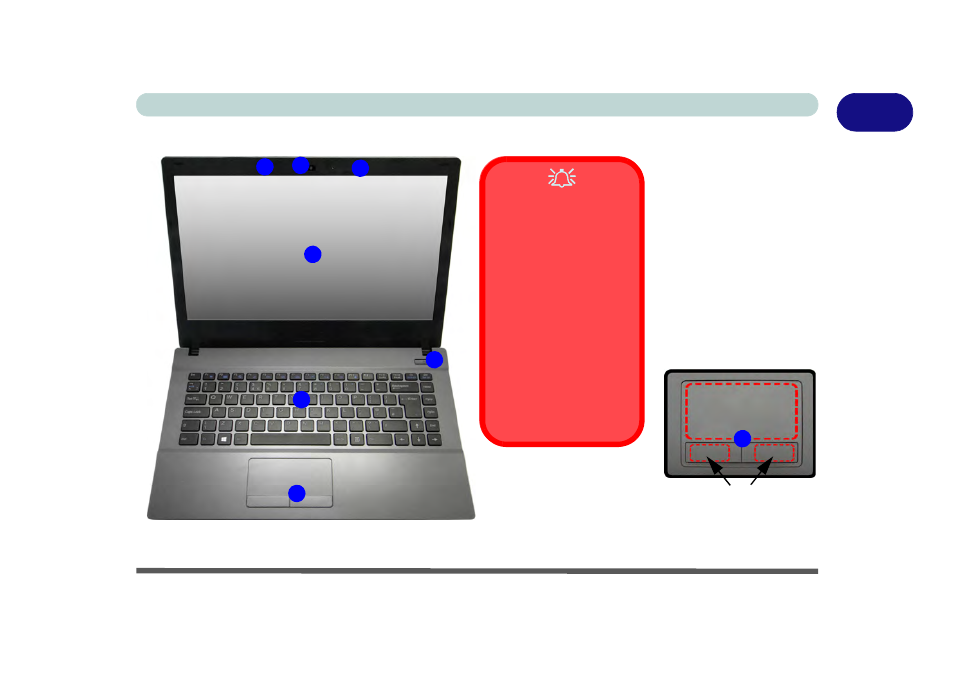 System map: lcd panel open - model a | chiliGREEN W550SU2 User Manual | Page 37 / 256