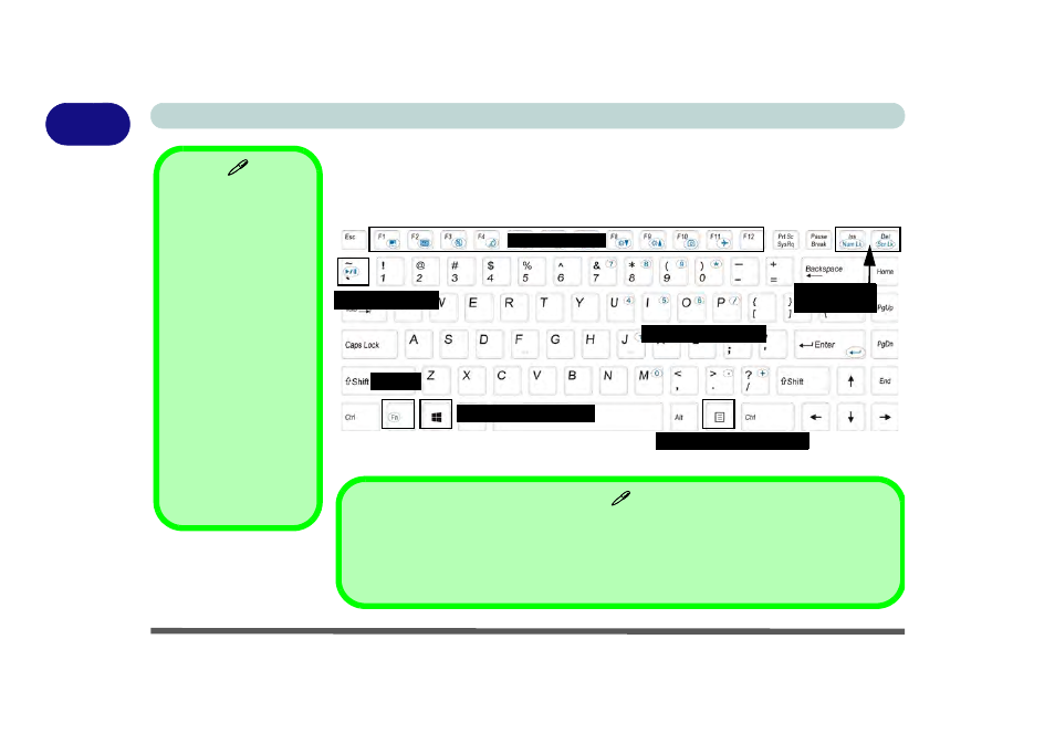 Keyboard - model a | chiliGREEN W550SU2 User Manual | Page 40 / 256