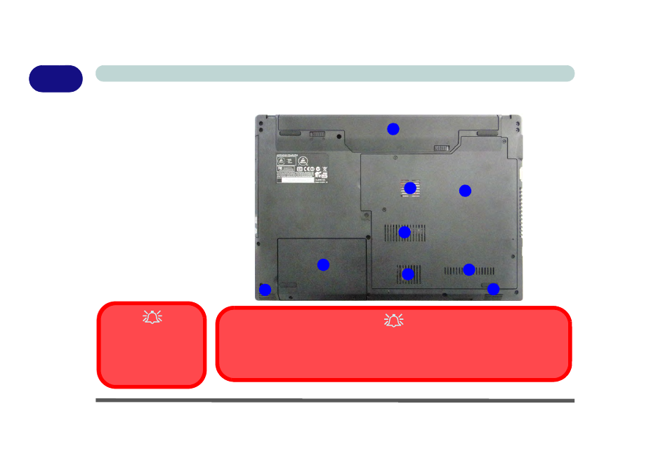 System map: bottom view - model a | chiliGREEN W550SU2 User Manual | Page 48 / 256