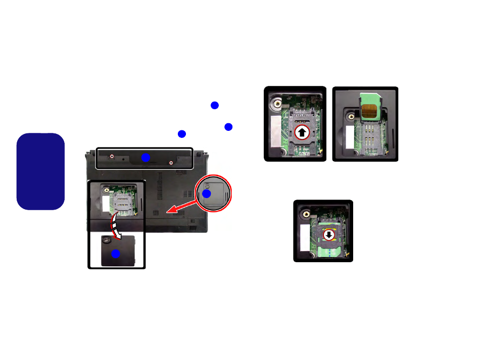 Module 3g, Insérer la carte usim, Français | chiliGREEN W25BBZ W7 User Manual | Page 59 / 103