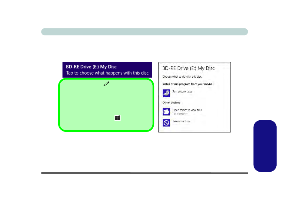 Driver installation (windows 8), Windows 8 driver installation (windows 8) | chiliGREEN W25BBZ W7 User Manual | Page 289 / 312