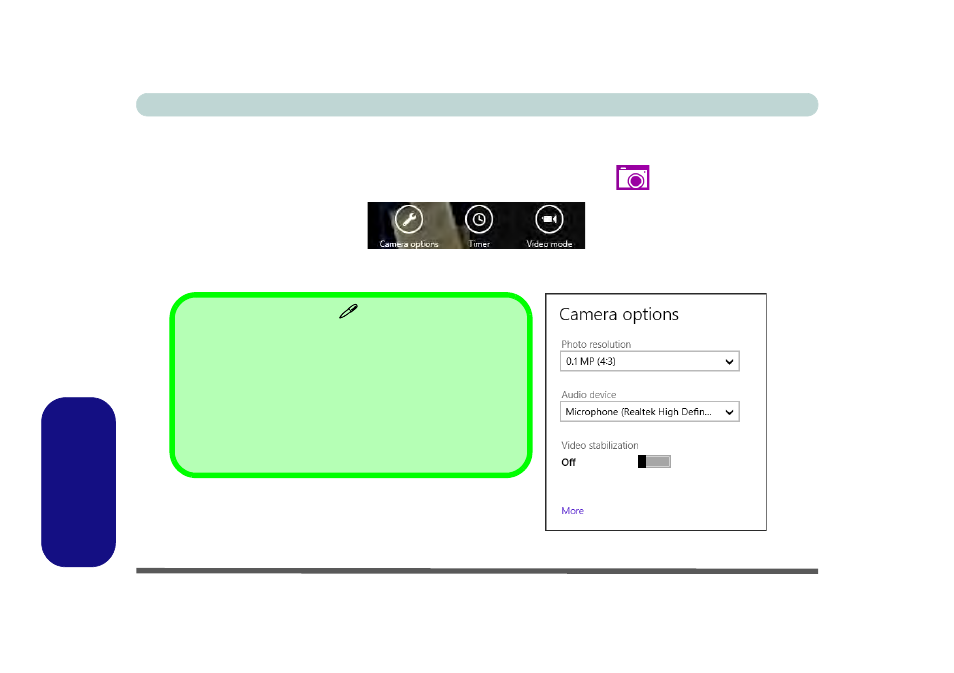 Metro ui camera app | chiliGREEN W25BBZ W7 User Manual | Page 292 / 312