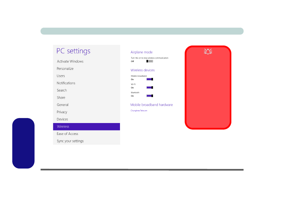 Windows 8 | chiliGREEN W25BBZ W7 User Manual | Page 306 / 312