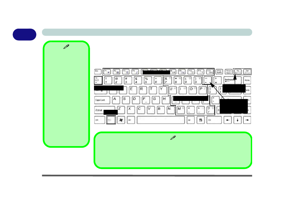 Keyboard - model a design iii, Model a design iii, Keyboard | chiliGREEN W25BBZ W7 User Manual | Page 46 / 312