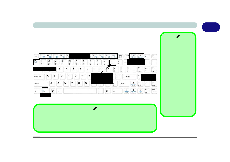 Keyboard - models b & c, Keyboard - models b | chiliGREEN W25BBZ W7 User Manual | Page 47 / 312