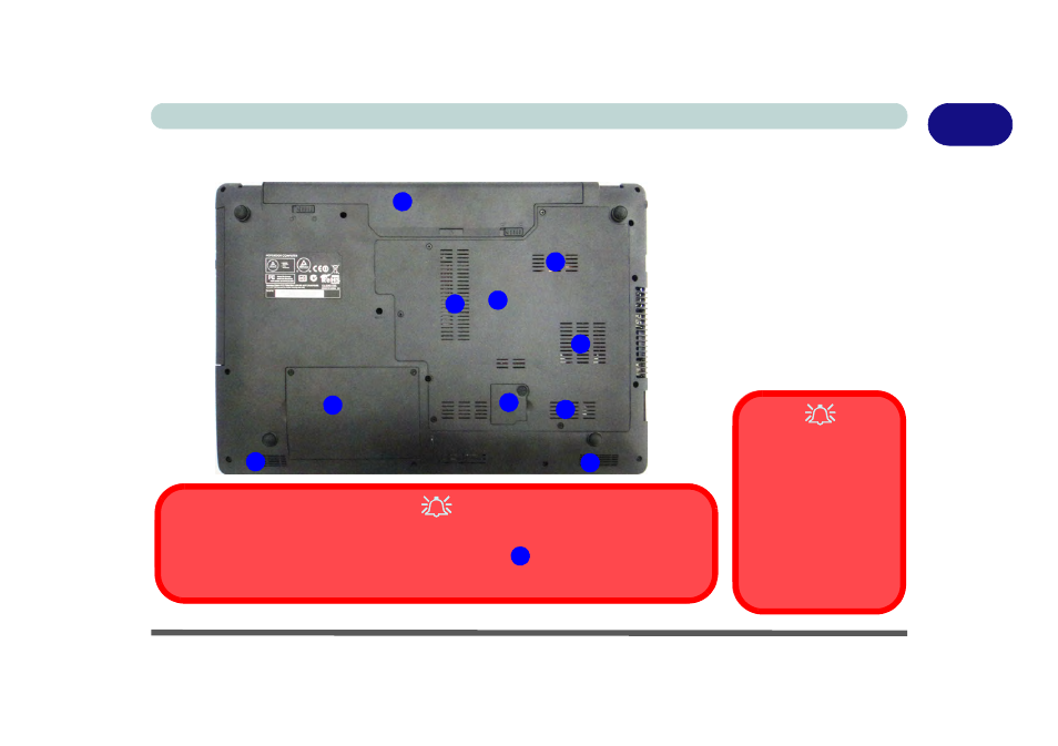 System map: bottom view - model b | chiliGREEN W25BBZ W7 User Manual | Page 55 / 312