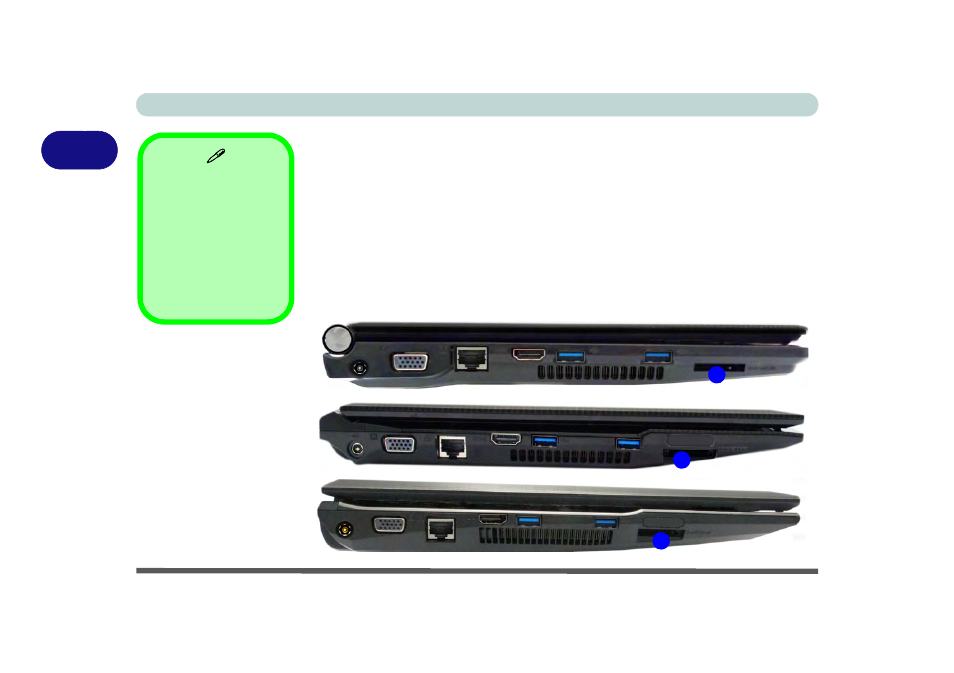 Multi-in-1 card reader, Multi-in-1 card reader -6 | chiliGREEN W25BBZ W7 User Manual | Page 68 / 312