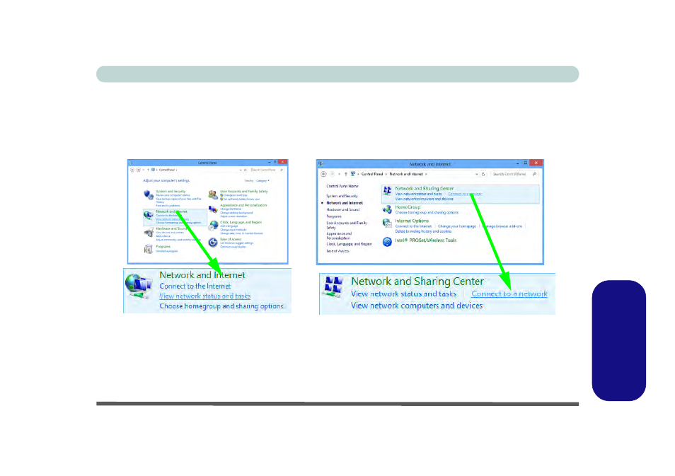 Control panel, Windows 8 | chiliGREEN W25BBZ W8 User Manual | Page 301 / 312