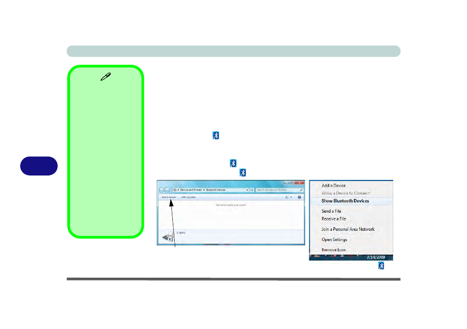 Standard bluetooth configuration in windows 7, Standard bluetooth configuration in windows 7 -24, Standard | Standard bluetooth | chiliGREEN W251CZQ User Manual | Page 150 / 260