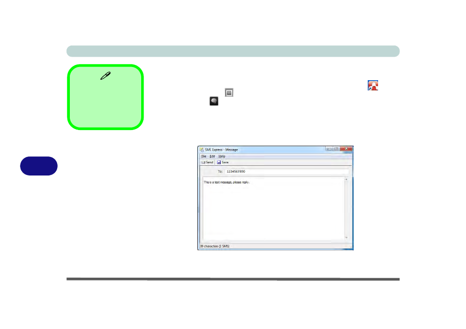 Sending a text message, Sending a text message -66, 7sending a text message | chiliGREEN W251CZQ User Manual | Page 192 / 260