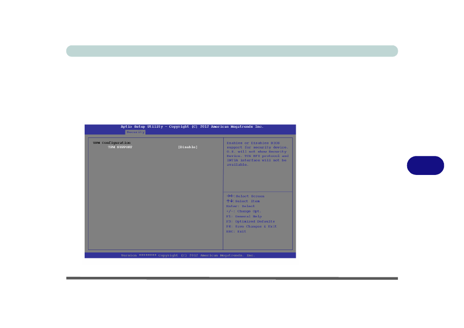 Initializing tpm, Initializing tpm -69 | chiliGREEN W251CZQ User Manual | Page 195 / 260