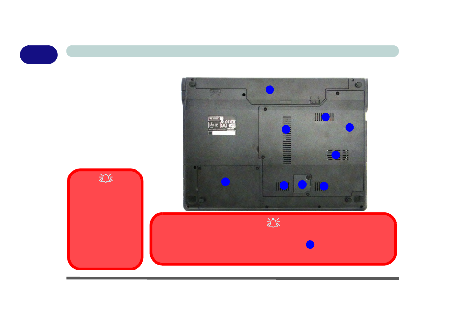 System map: bottom view - model a, System map: bottom view - model a -20 | chiliGREEN W251CZQ User Manual | Page 50 / 260