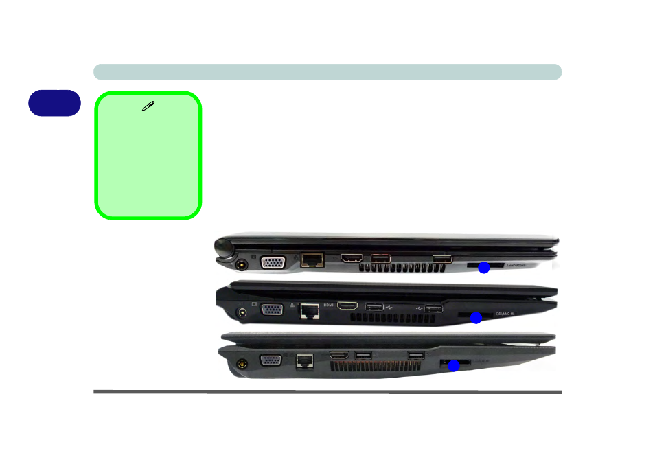 Multi-in-1 card reader, Multi-in-1 card reader -6 | chiliGREEN W251CZQ User Manual | Page 62 / 260