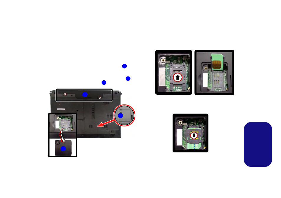 Modulo 3g, Inserimento della carta usim, Italiano | chiliGREEN W251CZQ User Manual | Page 108 / 113