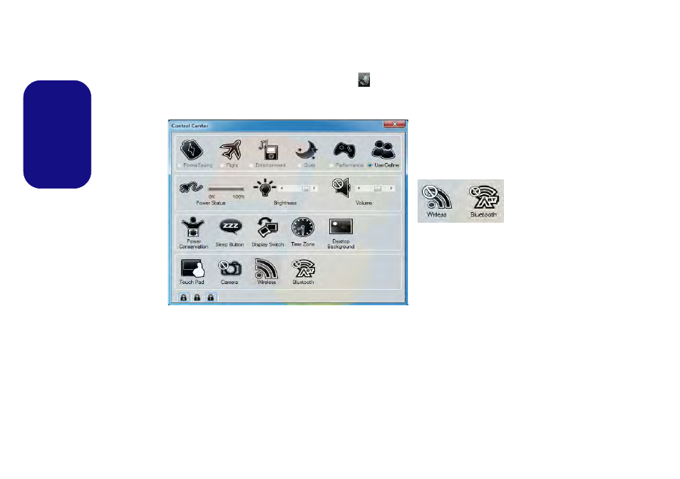 Control center | chiliGREEN W251CZQ User Manual | Page 13 / 113