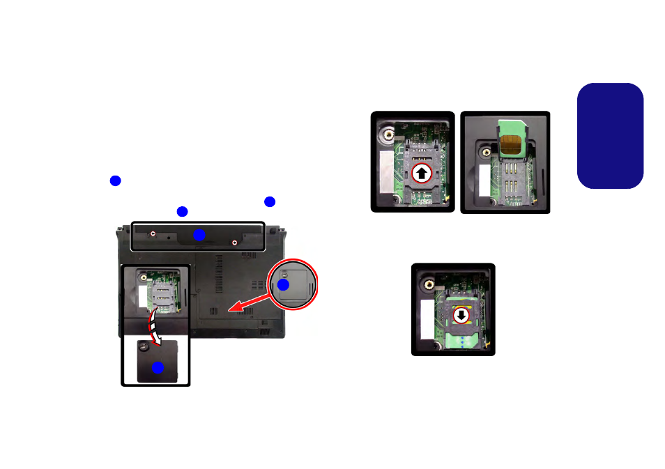 3g module, Usim card insertion, Engl ish | chiliGREEN W251CZQ User Manual | Page 20 / 113