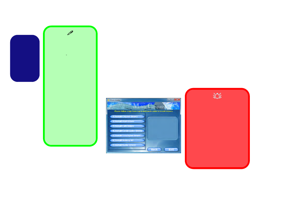 Driver installation, English | chiliGREEN W251CZQ User Manual | Page 21 / 113