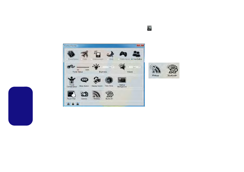 Control center (centro de control), Español | chiliGREEN W251CZQ User Manual | Page 79 / 113