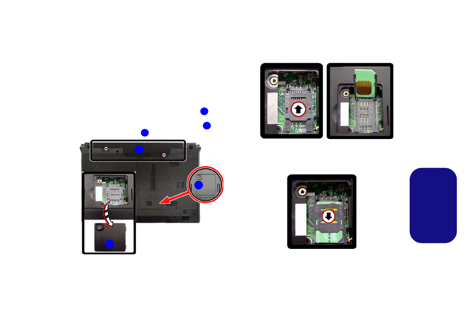 Módulo 3g, Insertar la tarjeta usim, Es pa ñol | chiliGREEN W251CZQ User Manual | Page 86 / 113
