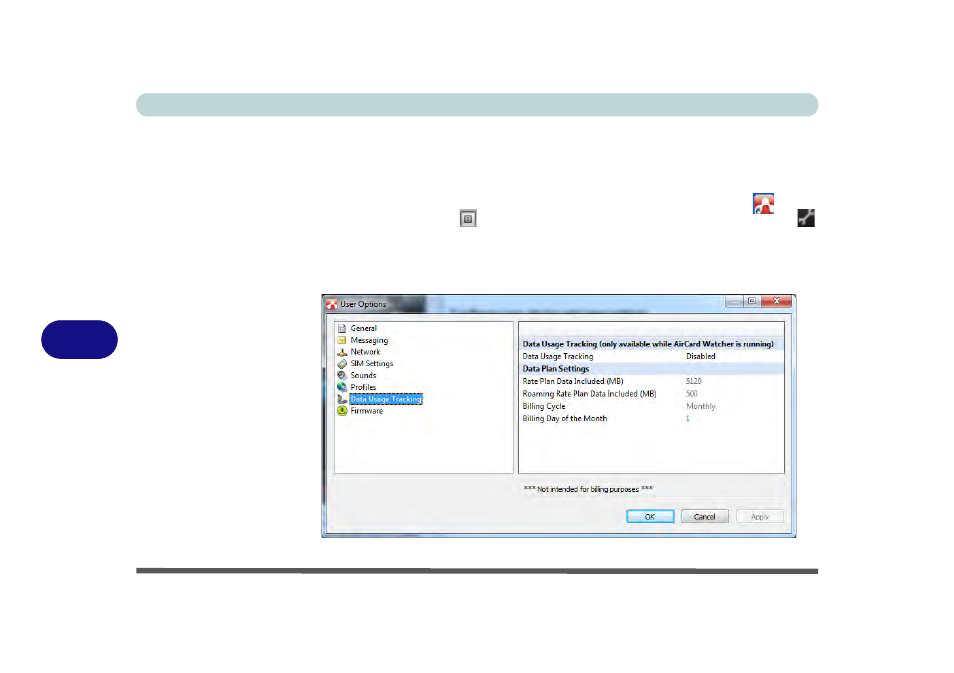 User options, User options -58, 7user options | chiliGREEN W251BZQ User Manual | Page 188 / 256