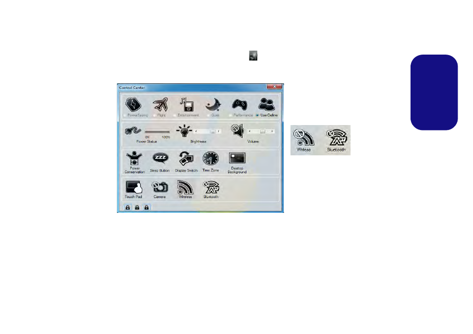 Control center | chiliGREEN W251BZQ User Manual | Page 15 / 114