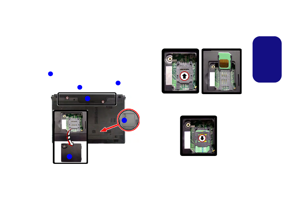 3g module, Usim card insertion, Engl ish | chiliGREEN W251BZQ User Manual | Page 21 / 114