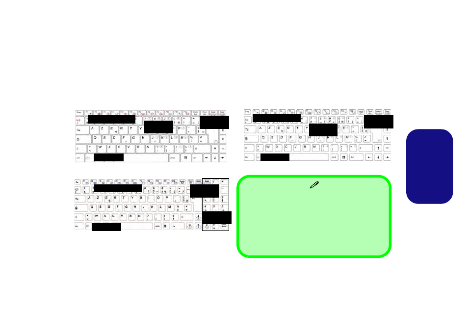 Clavier, Fr anç ais | chiliGREEN W251BZQ User Manual | Page 57 / 114