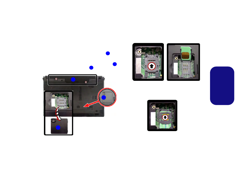 Module 3g, Insérer la carte usim, Fr anç ais | chiliGREEN W251BZQ User Manual | Page 65 / 114