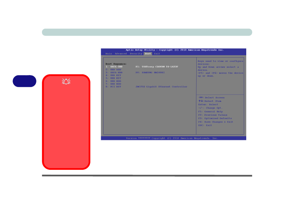 Boot menu, Boot menu -12 | chiliGREEN W251BWQ User Manual | Page 110 / 250