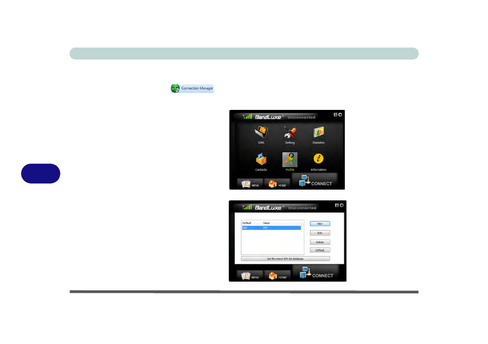 Creating a profile, Creating a profile -40 | chiliGREEN W251BWQ User Manual | Page 168 / 250