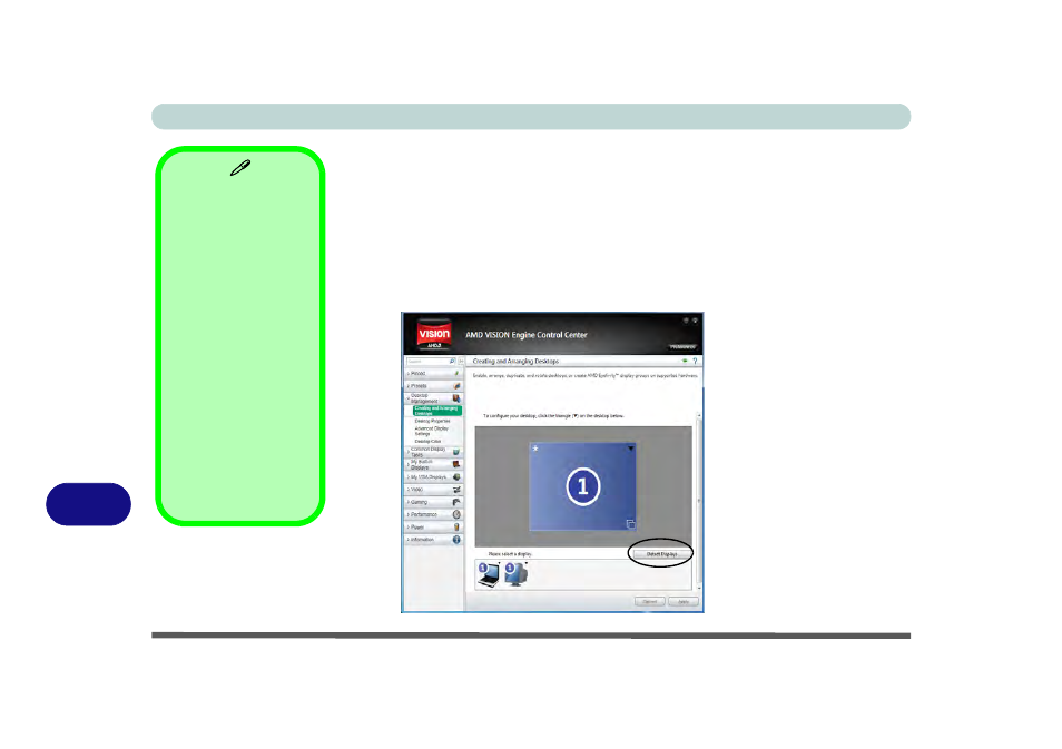 Configuring an external display, Bconfiguring an external display | chiliGREEN W251BWQ User Manual | Page 232 / 250