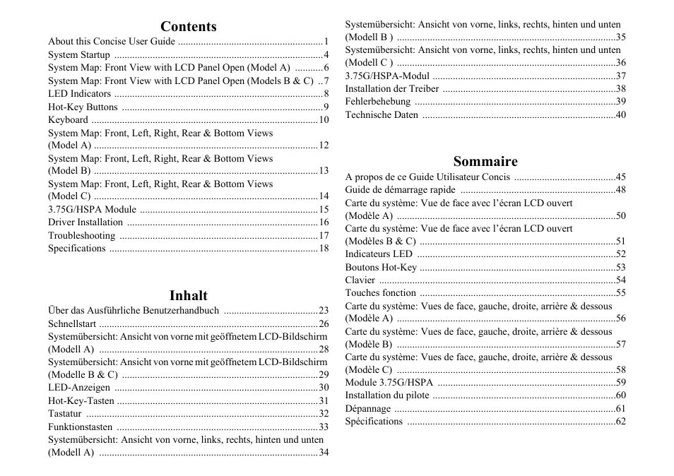 chiliGREEN W251BWQ User Manual | Page 2 / 113