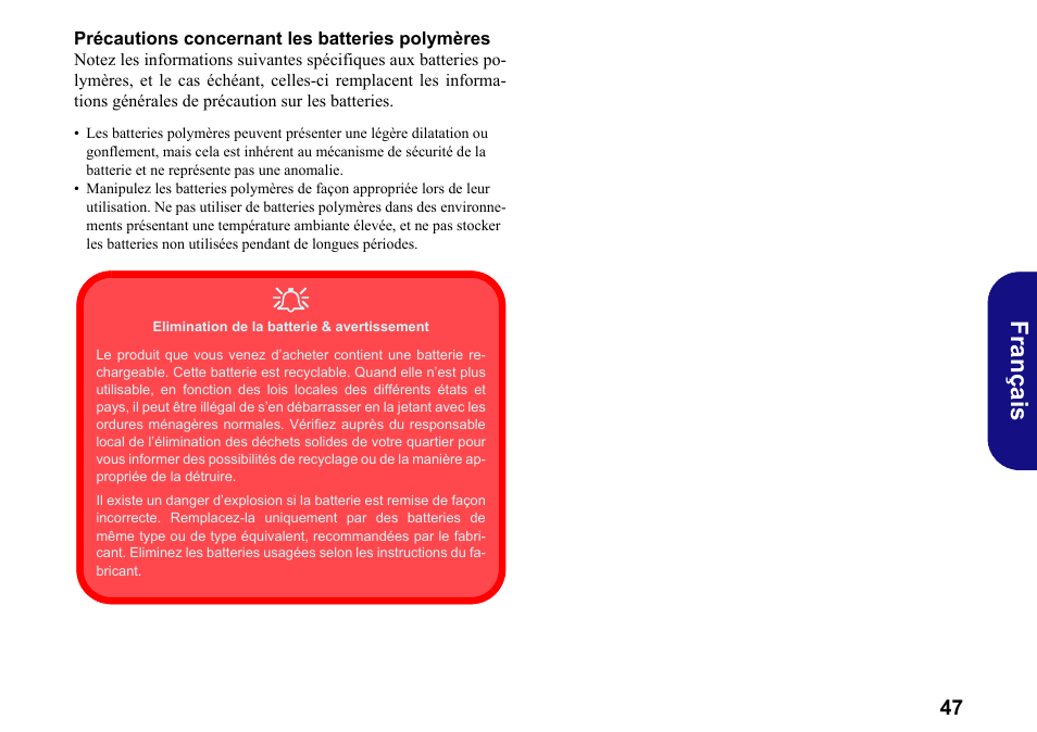 Français | chiliGREEN W251BWQ User Manual | Page 50 / 113