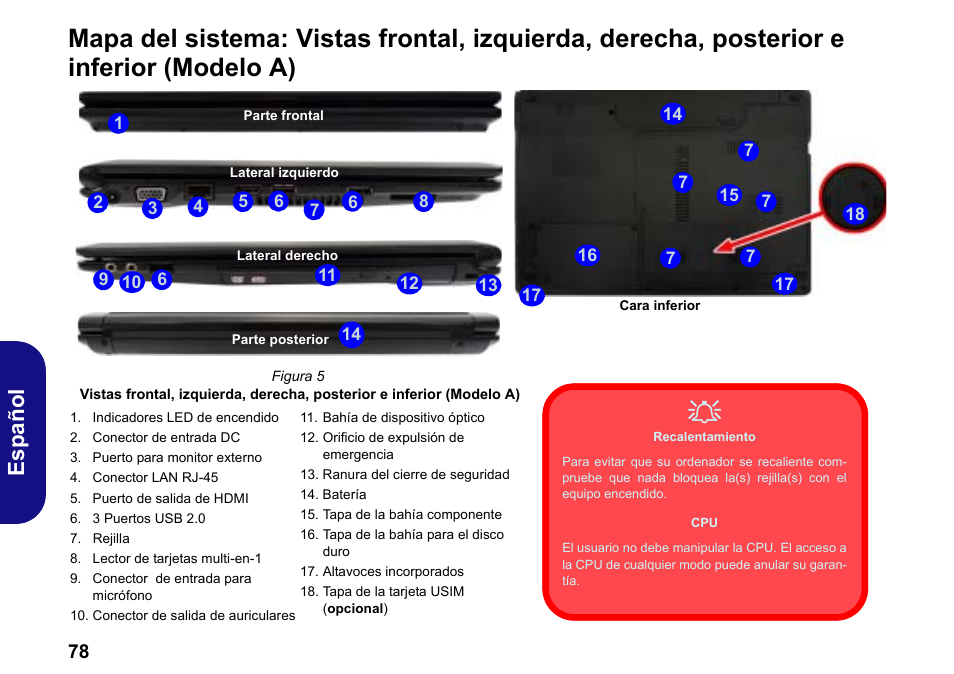 Español | chiliGREEN W251BWQ User Manual | Page 81 / 113