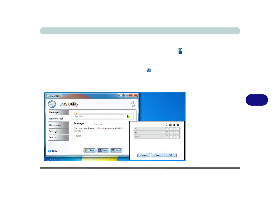 Sending a text message, Sending a text message -65 | chiliGREEN W251BUQ User Manual | Page 181 / 236