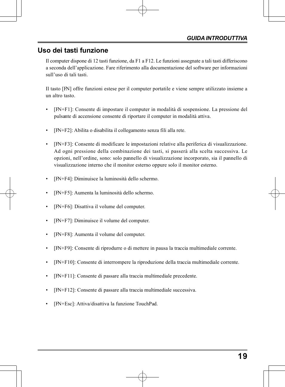 Uso dei tasti funzione | chiliGREEN TWJ User Manual | Page 139 / 216