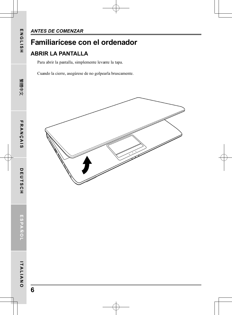 Familiarícese con el ordenador | chiliGREEN TWC User Manual | Page 102 / 216