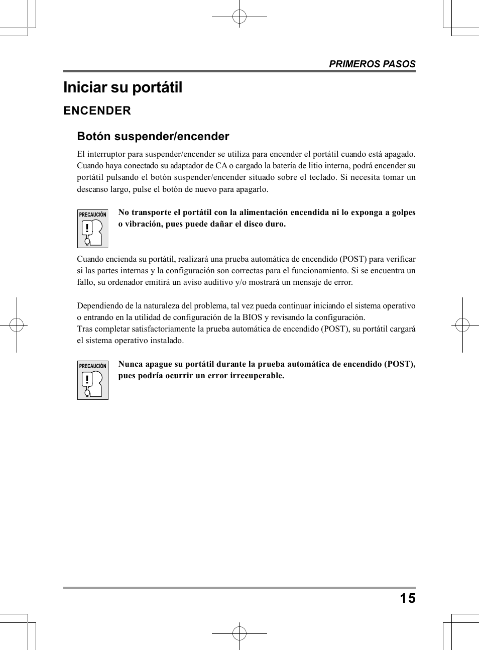 Iniciar su portátil | chiliGREEN TW9 User Manual | Page 103 / 198
