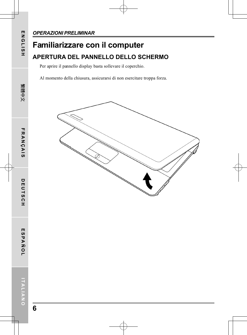 Familiarizzare con il computer | chiliGREEN TW9 User Manual | Page 116 / 198