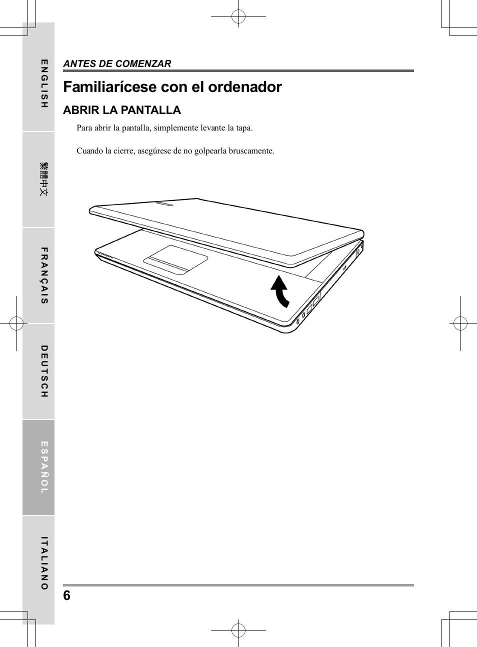 Familiarícese con el ordenador | chiliGREEN TW8 User Manual | Page 102 / 216