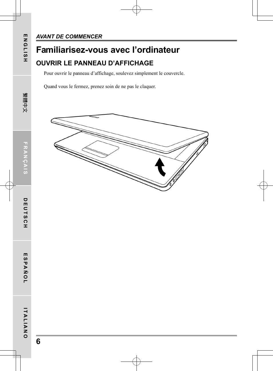 Familiarisez-vous avec l’ordinateur | chiliGREEN TW8 User Manual | Page 54 / 216