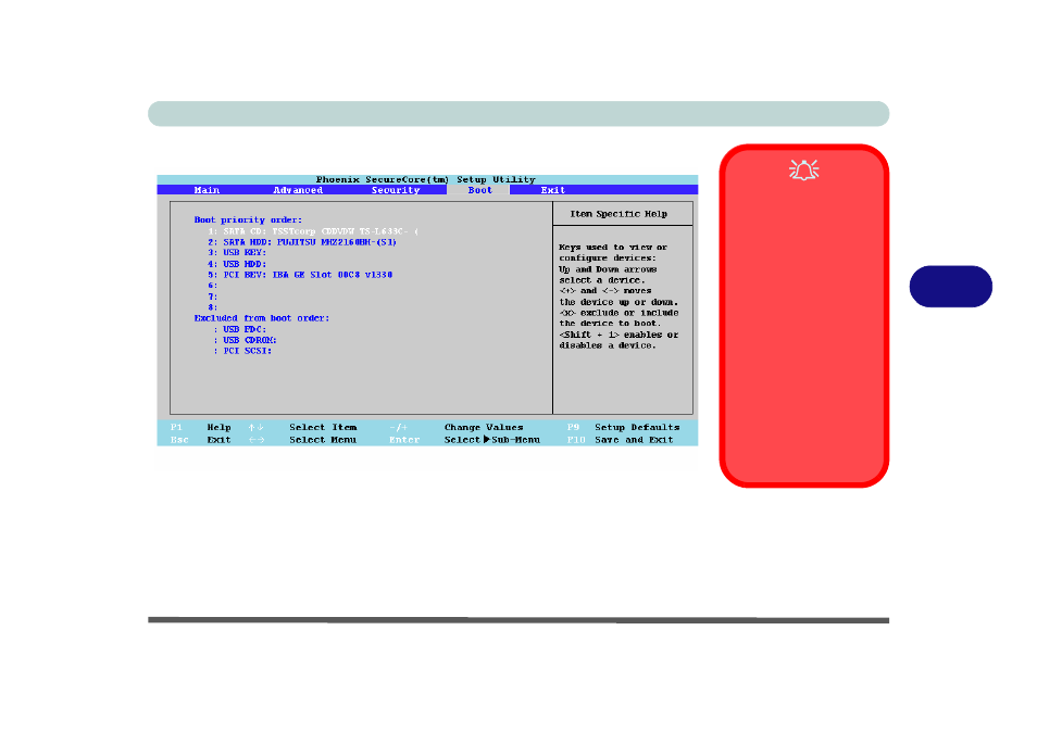 Boot menu, Boot menu -19 | chiliGREEN T5111 User Manual | Page 105 / 202