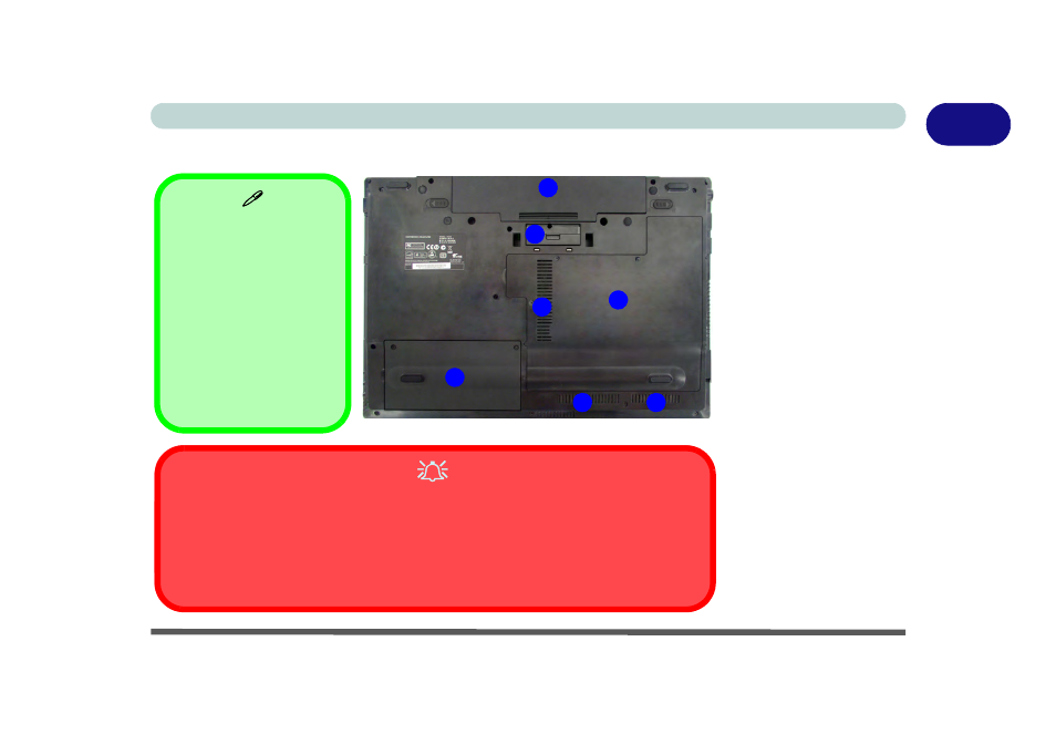 System map: bottom view, System map: bottom view -13 | chiliGREEN T5111 User Manual | Page 35 / 202